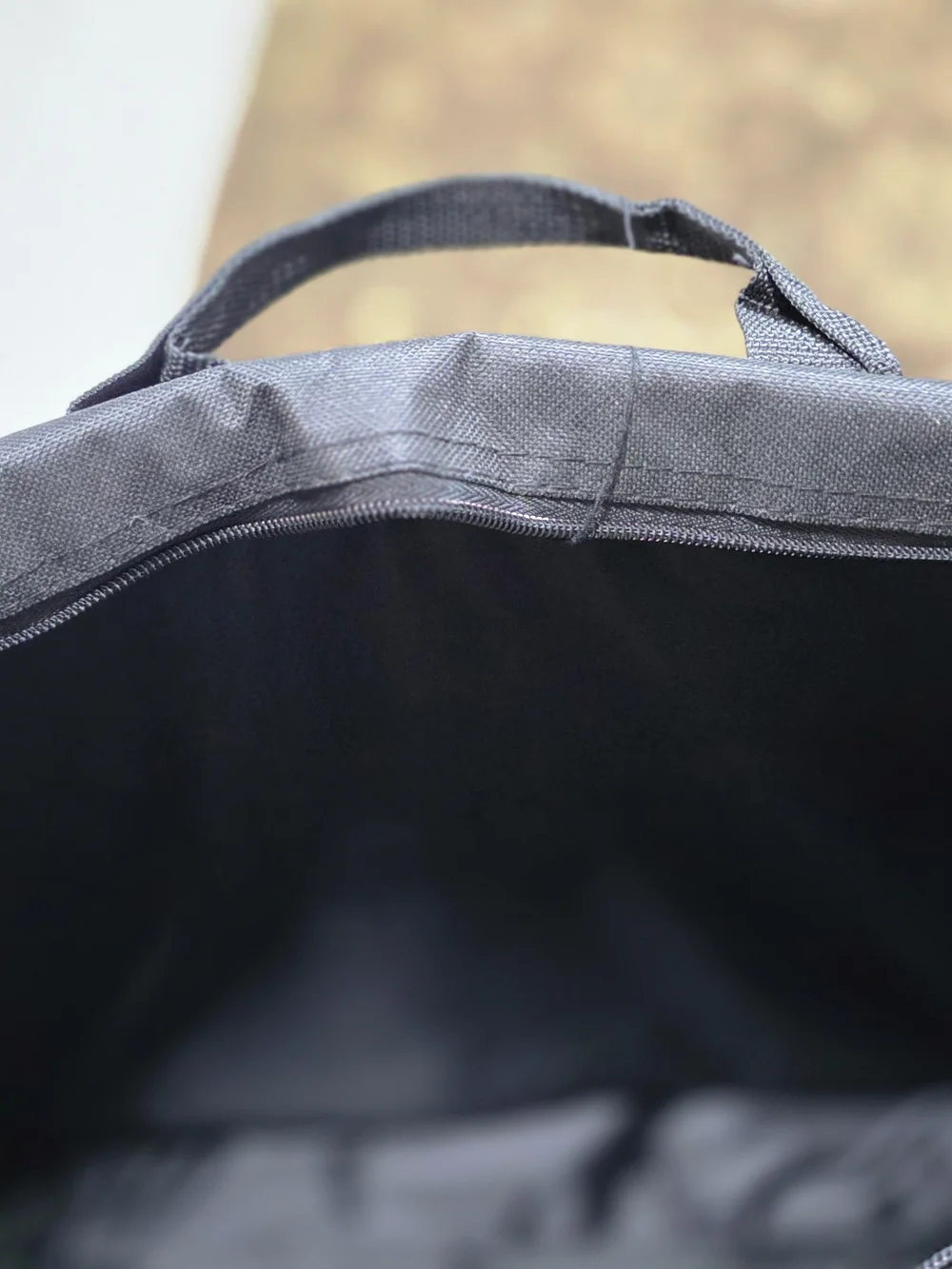 Black Laptop or Gear Bag - Solid Black
